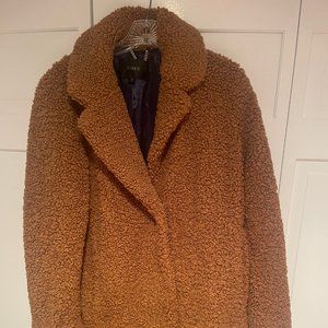 J.Crew Teddy Sherpa Topcoat (sz M)